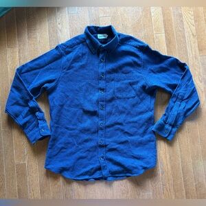 Taylor Stitch The Jack Indigo Waffle Shirt 46